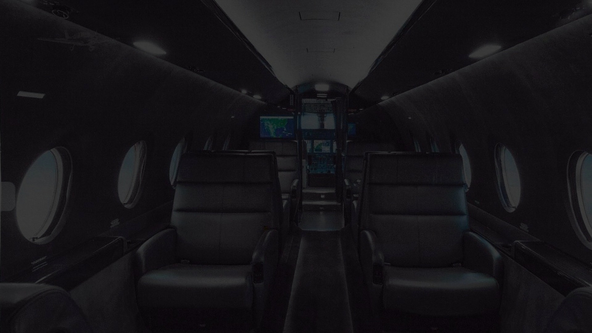 Executive jet cabin
